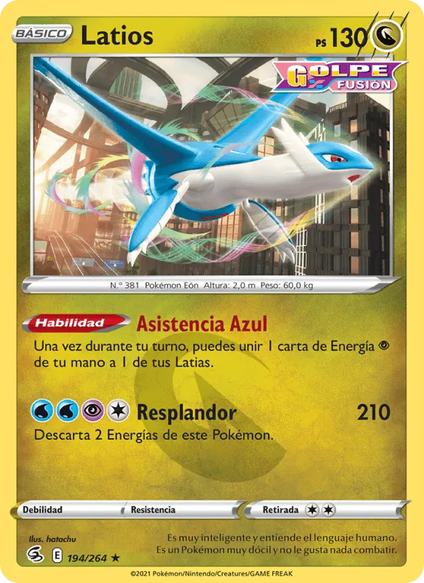 Latios · Golpe Fusión 194/264