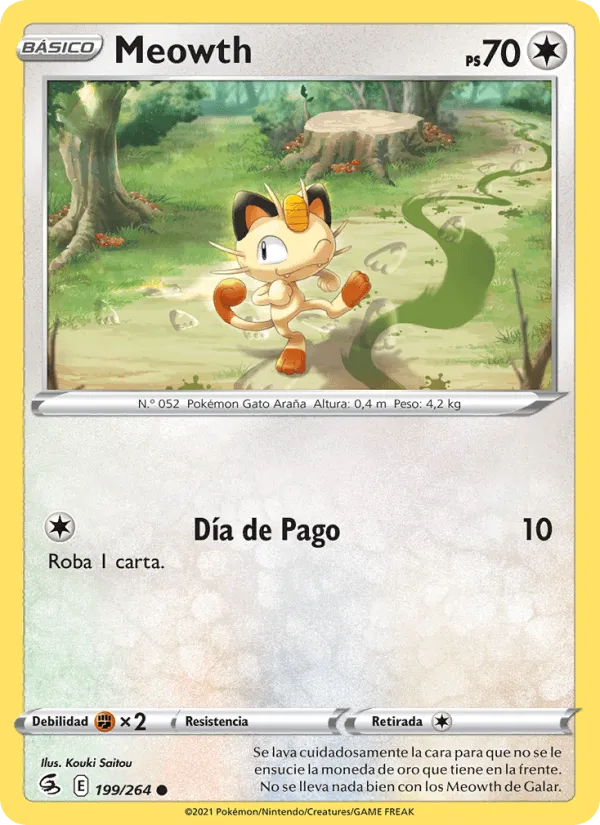 Meowth · Golpe Fusión 199/264
