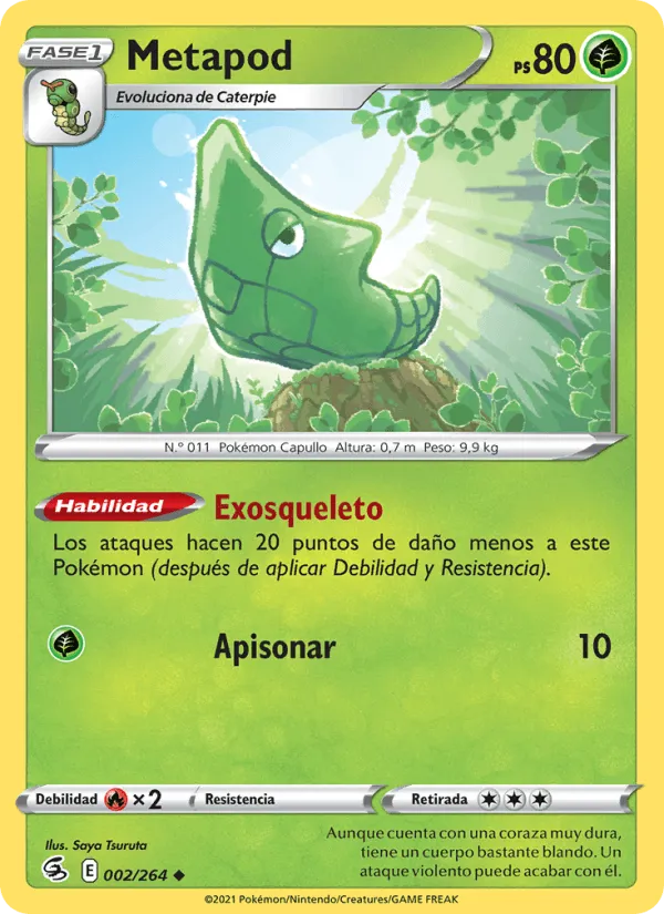 Metapod · Golpe Fusión 2/264