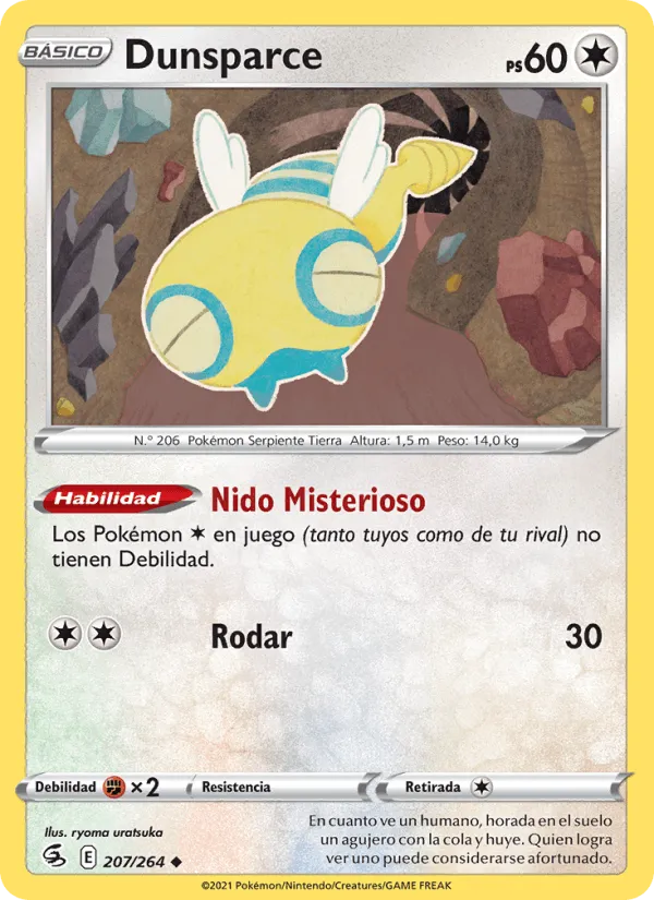 Dunsparce · Golpe Fusión 207/264