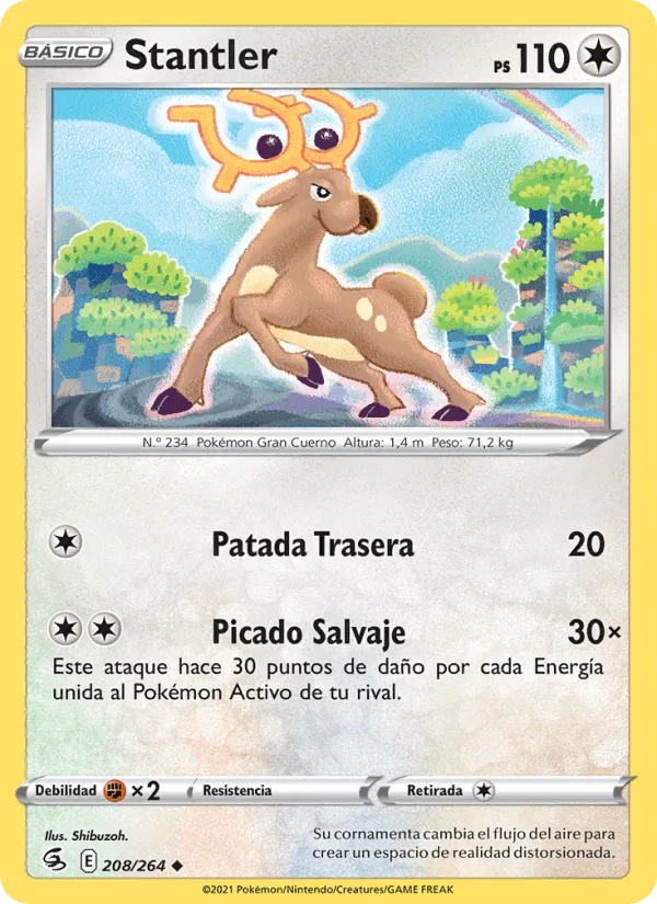 Stantler · Golpe Fusión 208/264