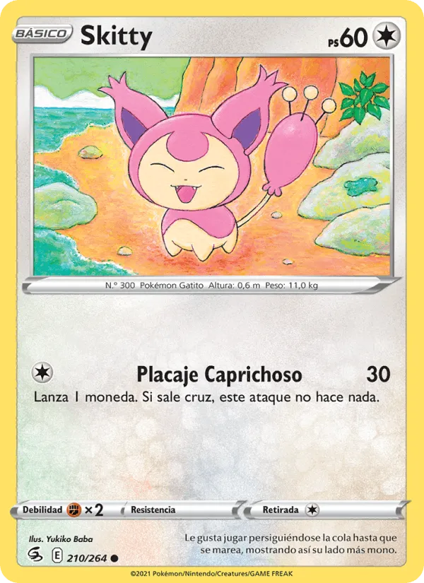 Skitty · Golpe Fusión 210/264