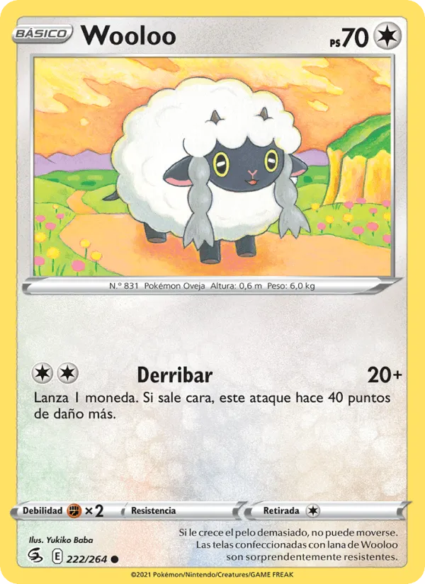 Wooloo · Golpe Fusión 222/264