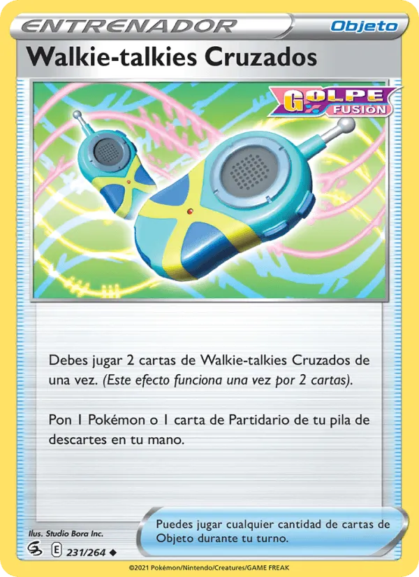 Walkie-talkies Cruzados · Golpe Fusión 231/264