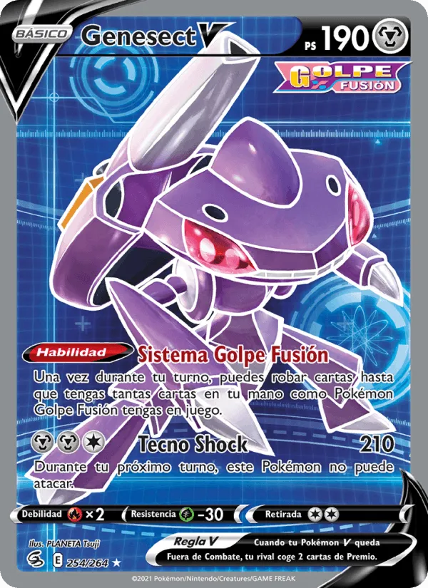 Genesect V · Golpe Fusión 254/264