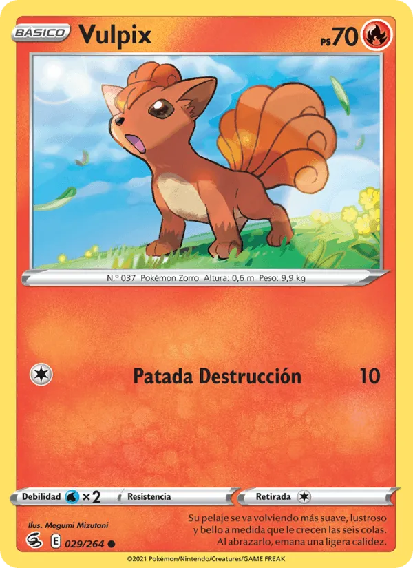 Vulpix · Golpe Fusión 29/264