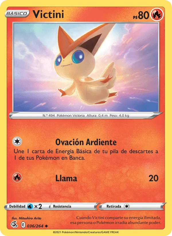 Victini · Golpe Fusión 36/264
