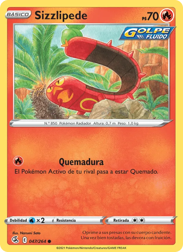 Sizzlipede · Golpe Fusión 47/264
