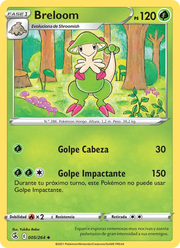 Breloom · Golpe Fusión 5/264