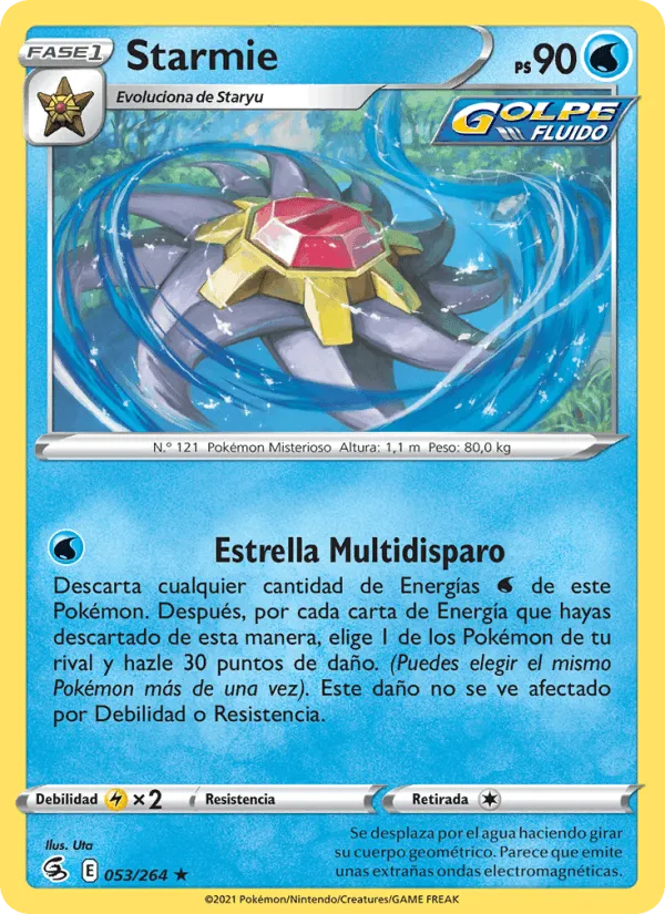 Starmie · Golpe Fusión 53/264