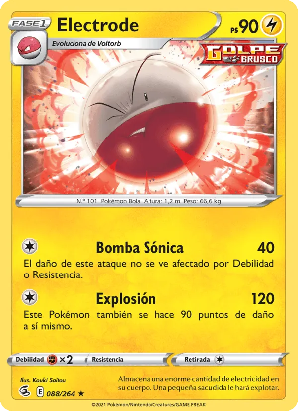 Electrode · Golpe Fusión 88/264