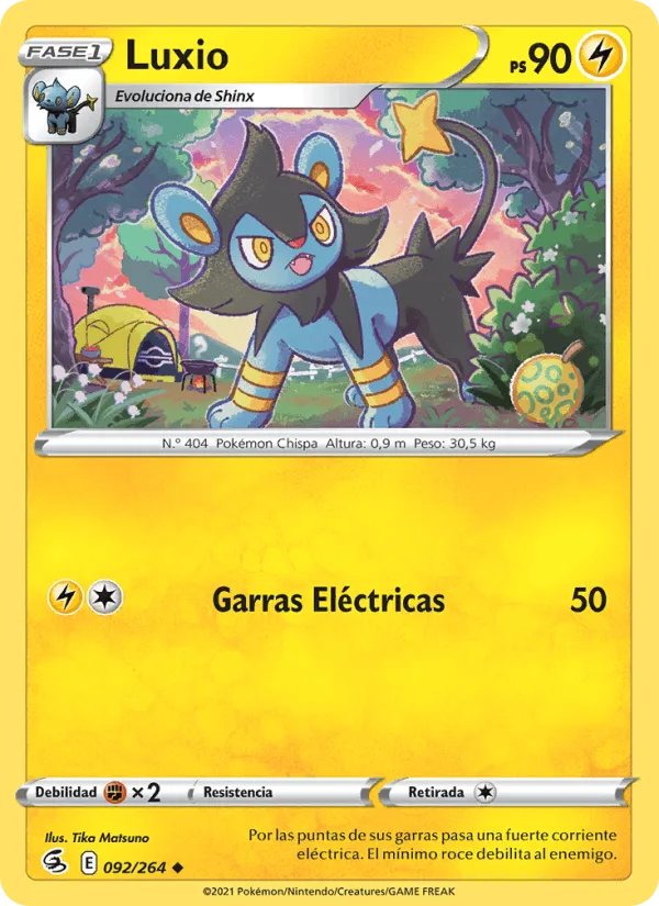 Luxio · Golpe Fusión 92/264