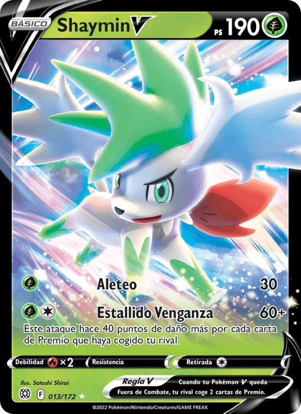 Shaymin V · Astros Brillantes 013/172