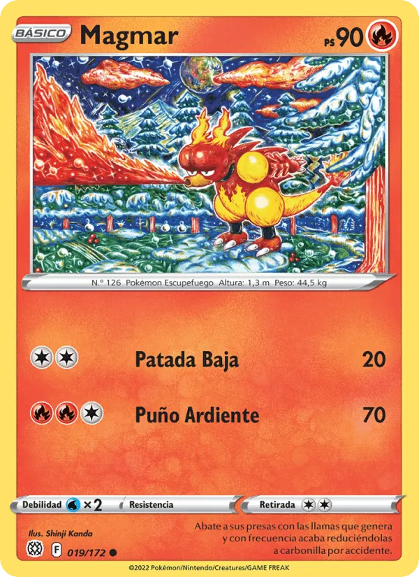 Magmar · Astros Brillantes 019/172