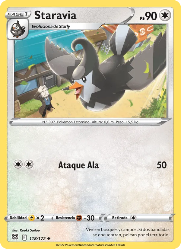 Staravia · Astros Brillantes 118/172