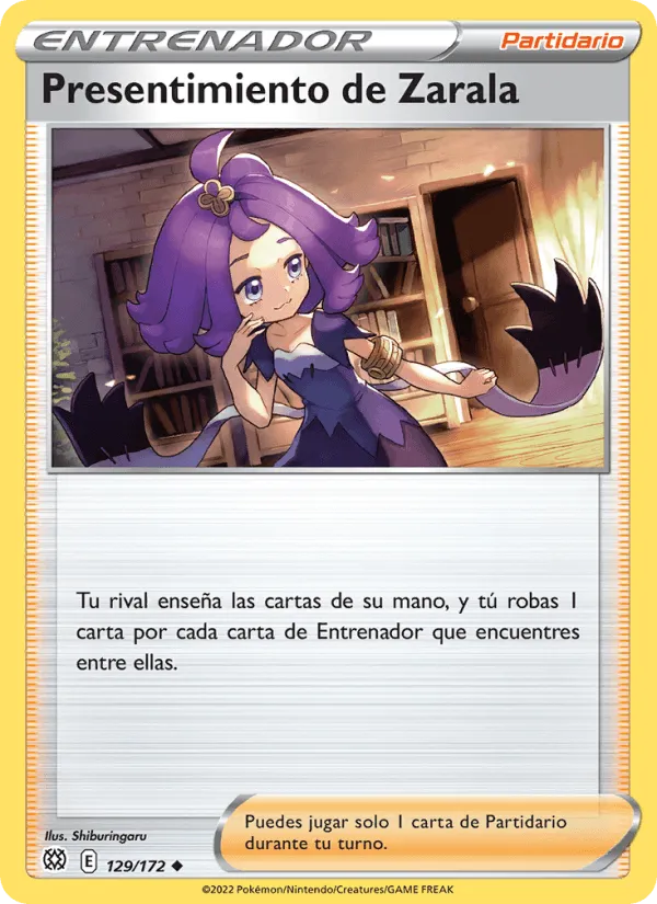 Presentimiento de Zarala · Astros Brillantes 129/172
