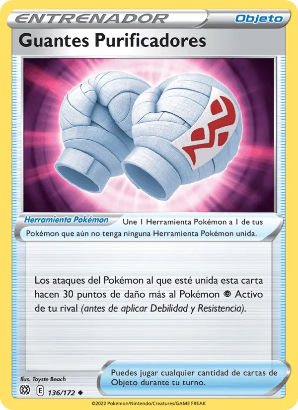 Guantes Purificadores · Astros Brillantes 136/172