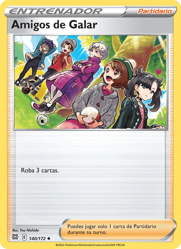Amigos de Galar · Astros Brillantes 140/172