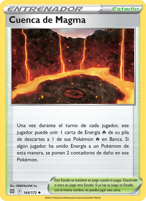 Cuenca de Magma · Astros Brillantes 144/172