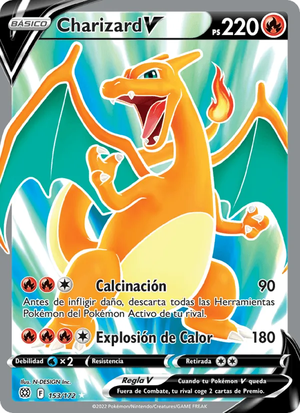 Charizard V · Astros Brillantes 153/172