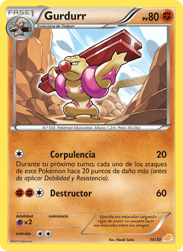 Gurdurr · Kit de Entrenador BW (Excadrill) 14/30