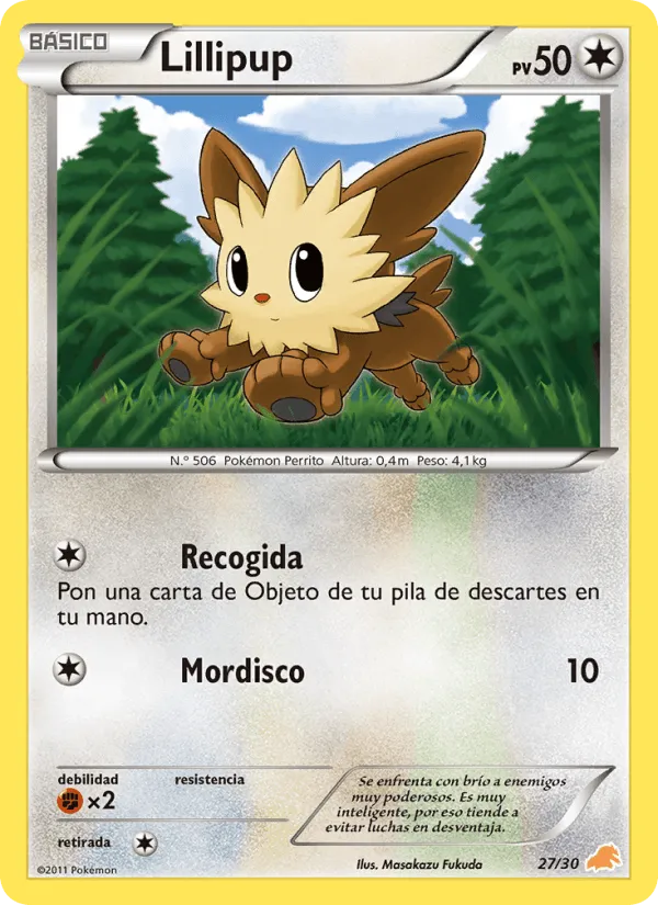Lillipup · Kit de Entrenador BW (Excadrill) 27/30