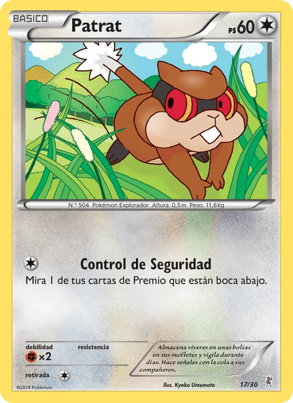 Patrat · Kit de Entrenador XY (Bisharp) 17/30