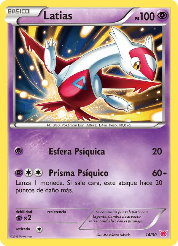 Latias · Kit de Entrenador XY (Latias) 14/30