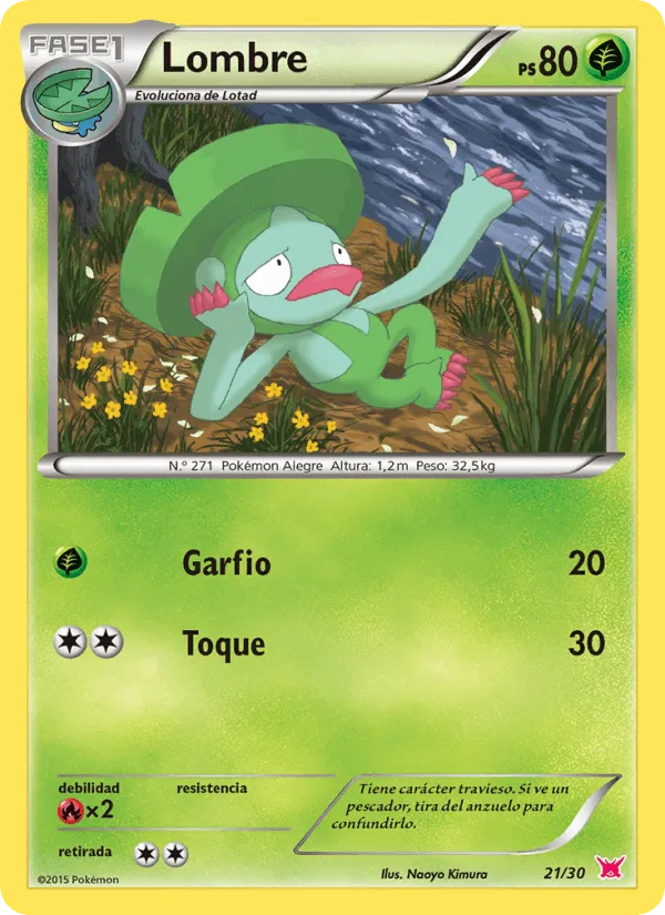 Lombre · Kit de Entrenador XY (Latias) 21/30