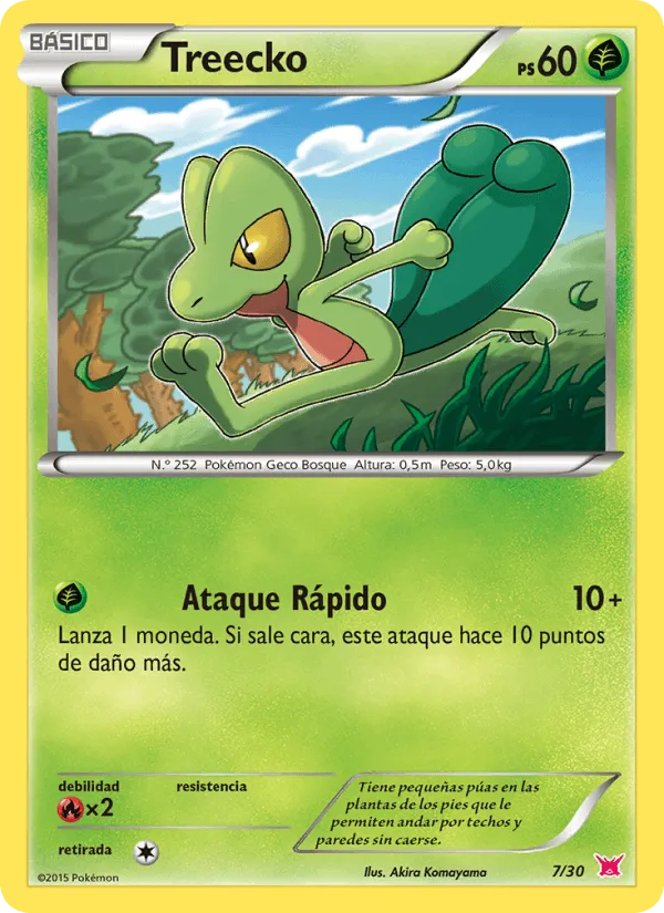 Treecko · Kit de Entrenador XY (Latias) 7/30
