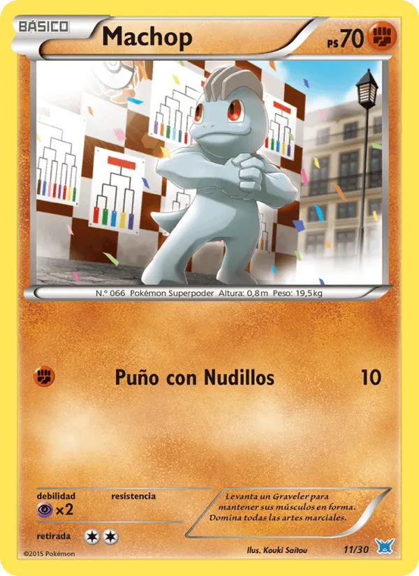 Machop · Kit de Entrenador XY (Latios) 11/30