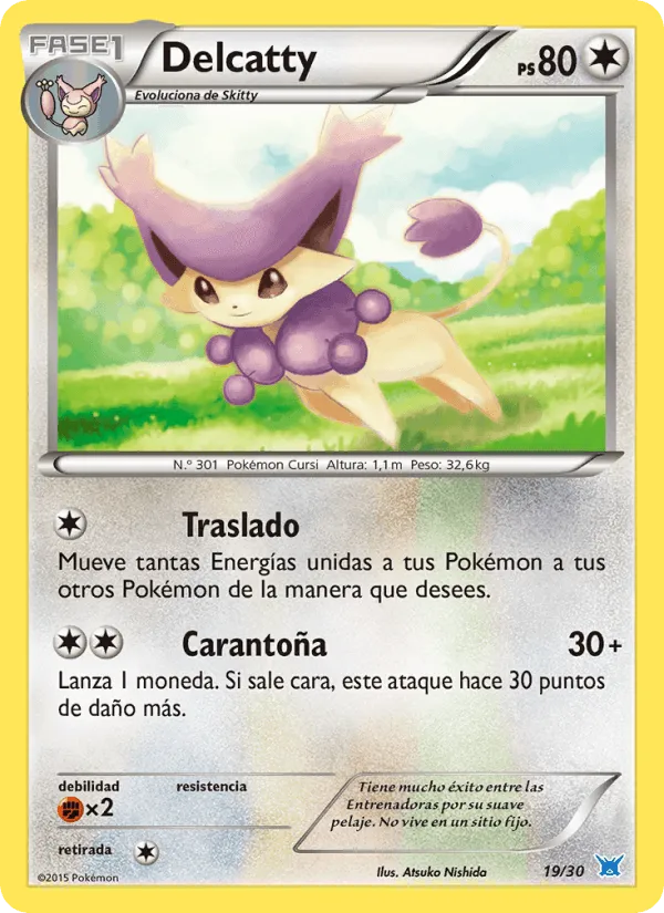 Delcatty · Kit de Entrenador XY (Latios) 19/30