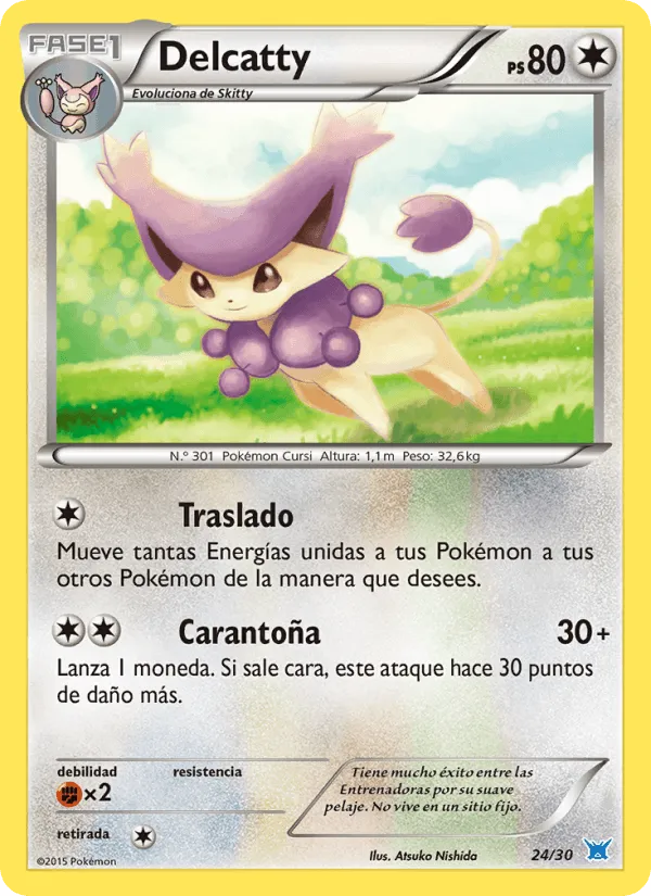 Delcatty · Kit de Entrenador XY (Latios) 24/30