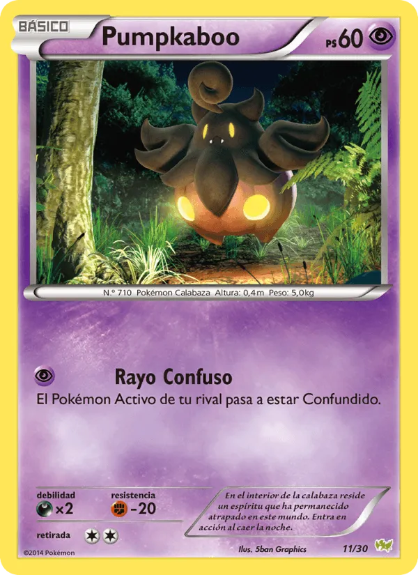 Pumpkaboo · Kit de Entrenador XY (Noivern) 11/30