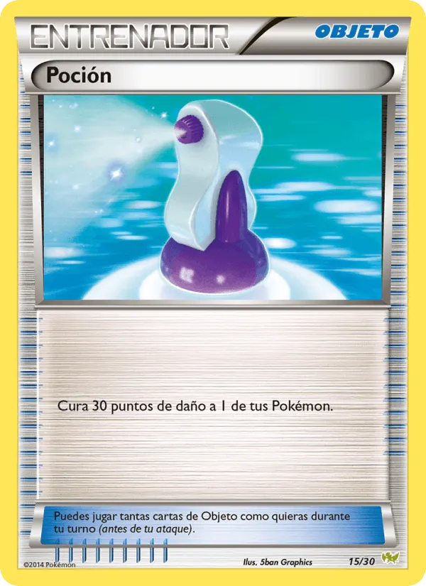 Poción · Kit de Entrenador XY (Noivern) 15/30