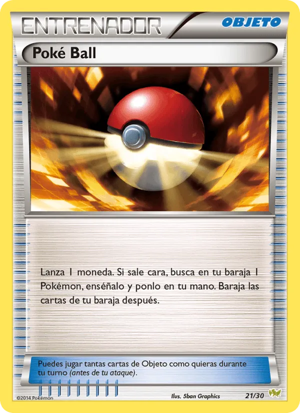 Poké Ball · Kit de Entrenador XY (Noivern) 21/30