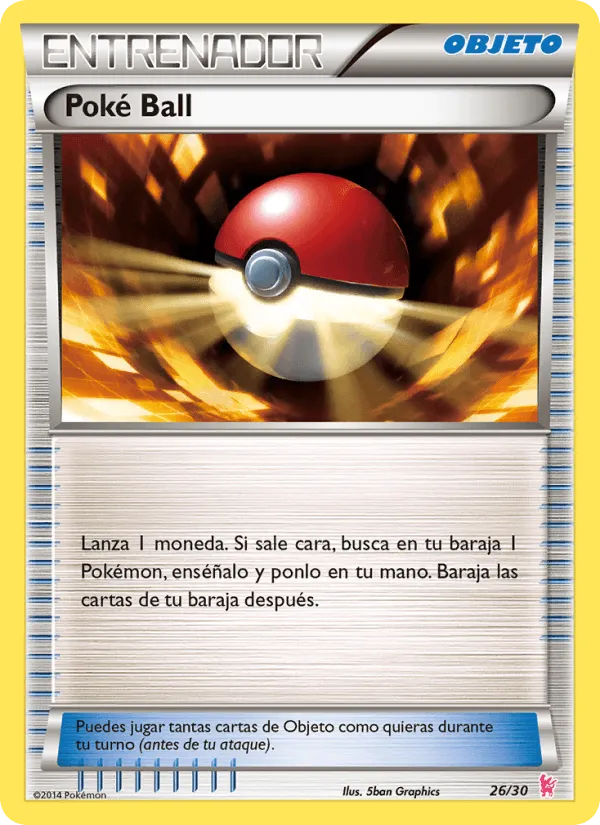 Poké Ball · Kit de Entrenador XY (Pikachu Enmascarada) 26/30