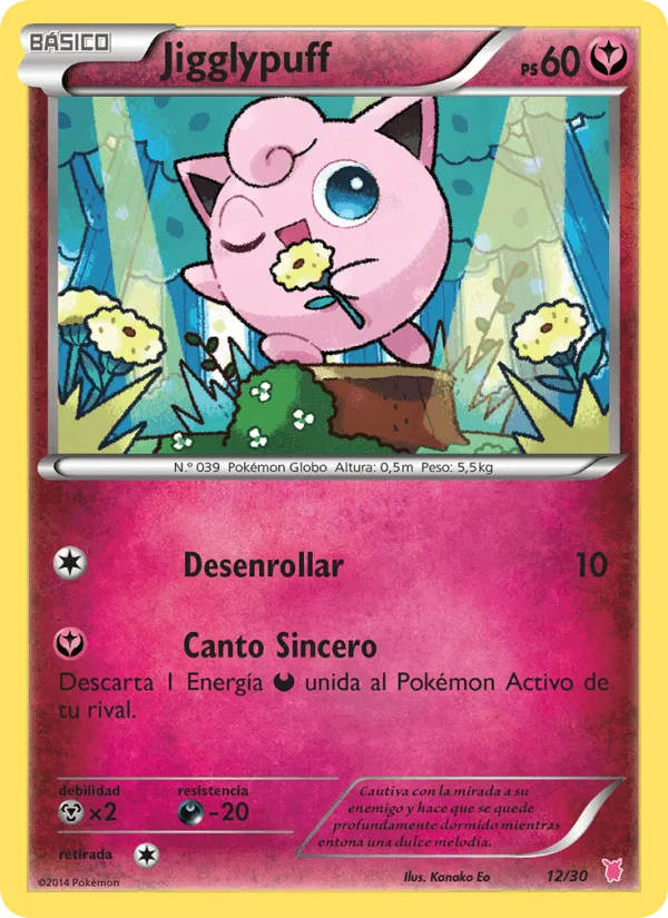 Jigglypuff · Kit de Entrenador XY (Wigglytuff) 12/30