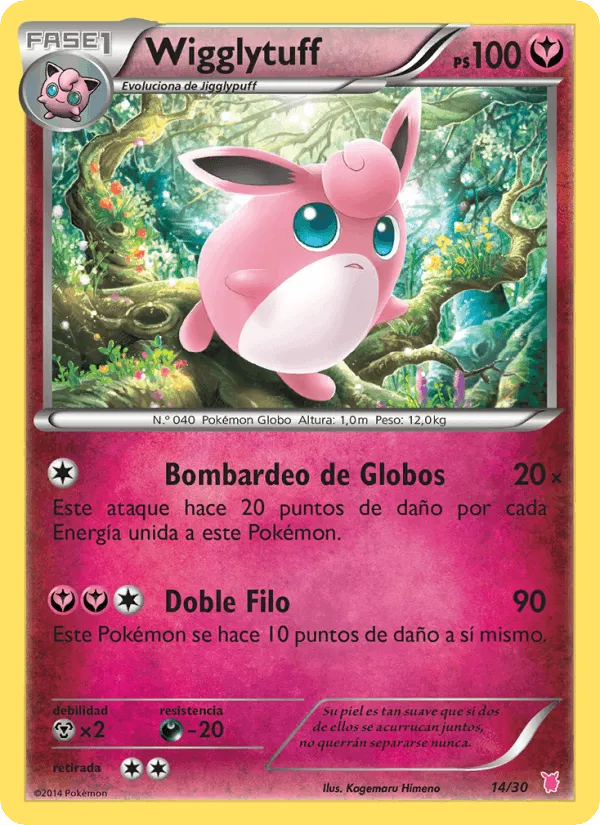 Wigglytuff · Kit de Entrenador XY (Wigglytuff) 14/30