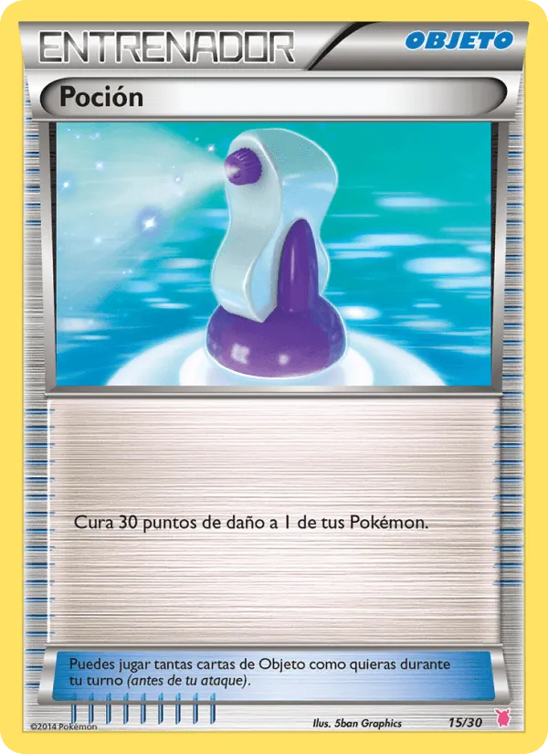 Poción · Kit de Entrenador XY (Wigglytuff) 15/30