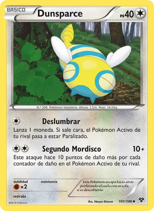 Dunsparce · XY 101/146