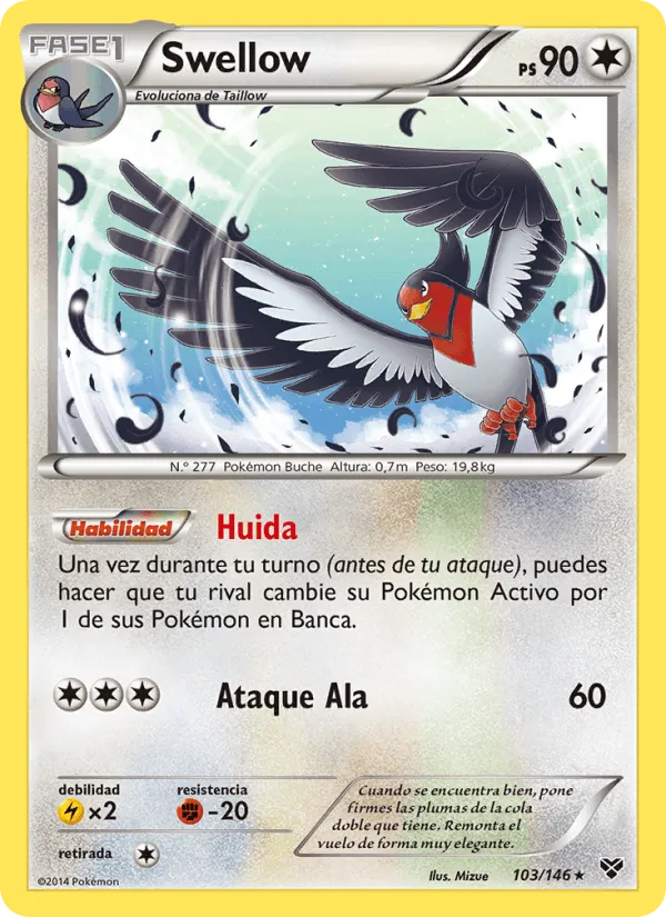 Swellow · XY 103/146