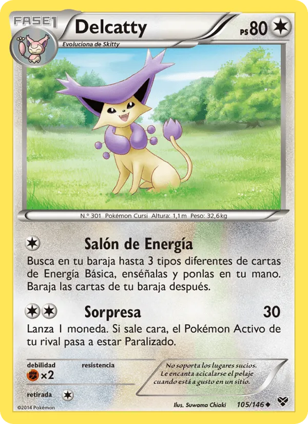 Delcatty · XY 105/146