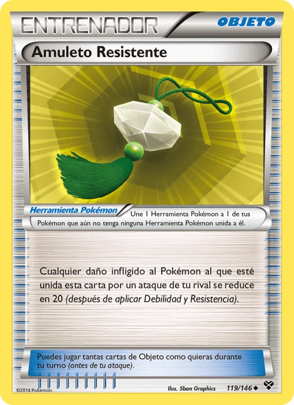 Amuleto Resistente · XY 119/146