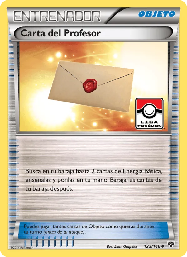 Carta del Profesor · XY 123/146