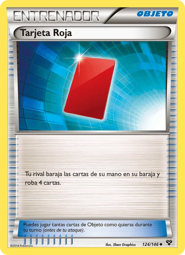 Tarjeta Roja · XY 124/146