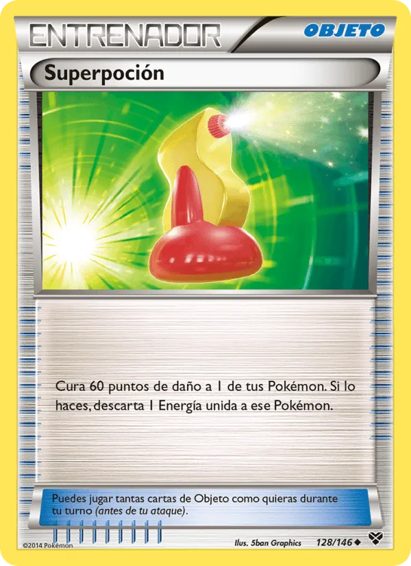Superpoción · XY 128/146