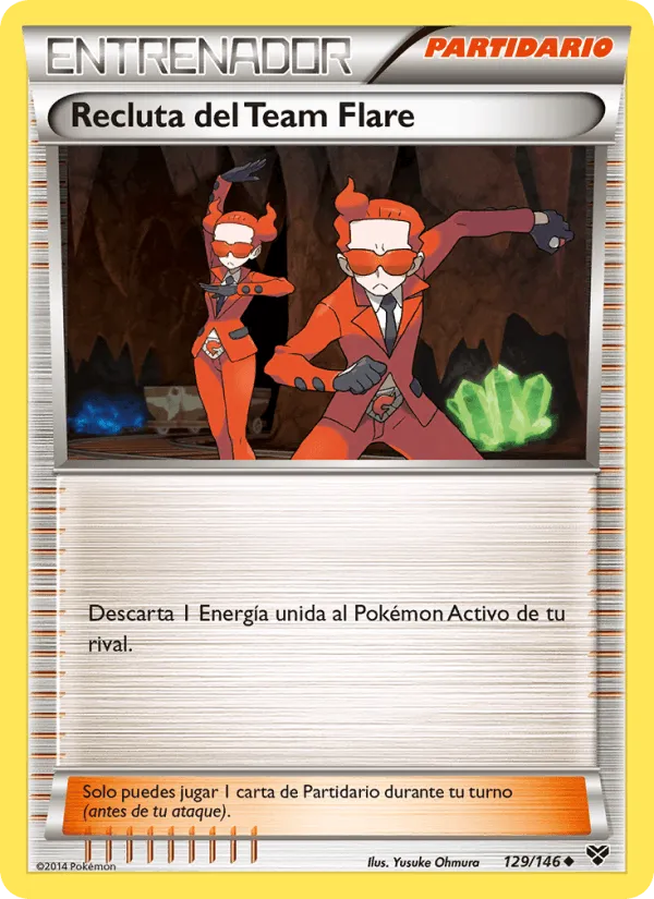 Recluta del Team Flare · XY 129/146