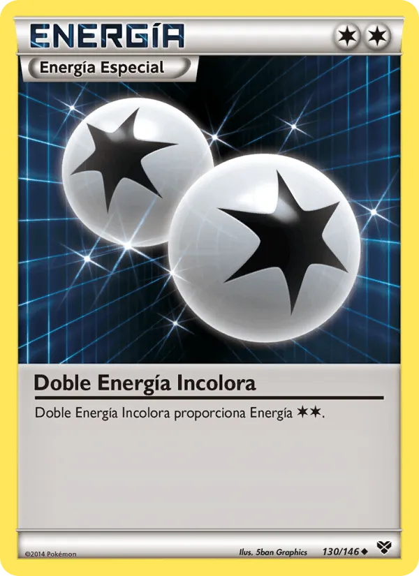 Doble Energía Incolora · XY 130/146