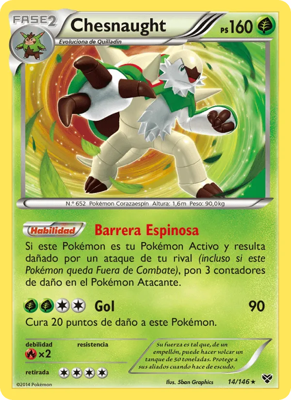 Chesnaught · XY 14/146
